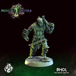 Mediocre StudiosBhol, the Demon HunterTabletop Gaming Miniature
