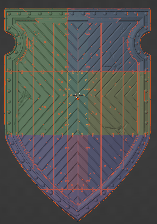 Mediocre StudiosBlack Guardians Shield (.stl)3D Model STL