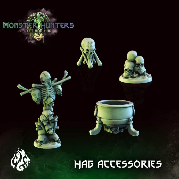 Mediocre StudiosBog Hag & Bog Hag AccessoriesTabletop Gaming Miniature
