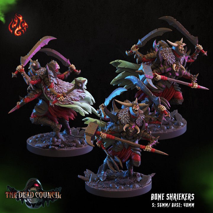Mediocre StudiosBone ShriekersTabletop Gaming Miniature