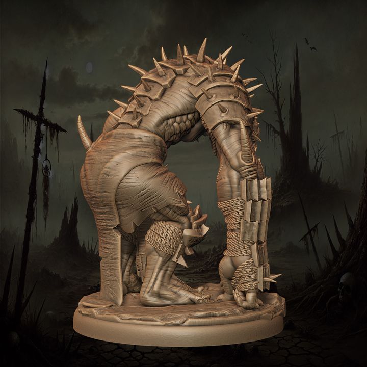 Mediocre StudiosBonecrusher TrollTabletop Gaming Miniature