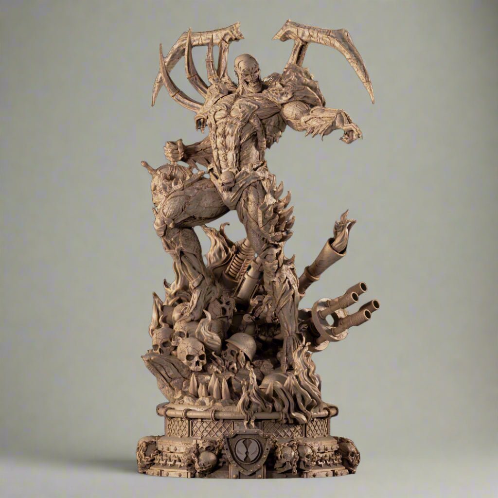Mediocre StudiosCurse of Spawn Sculpture