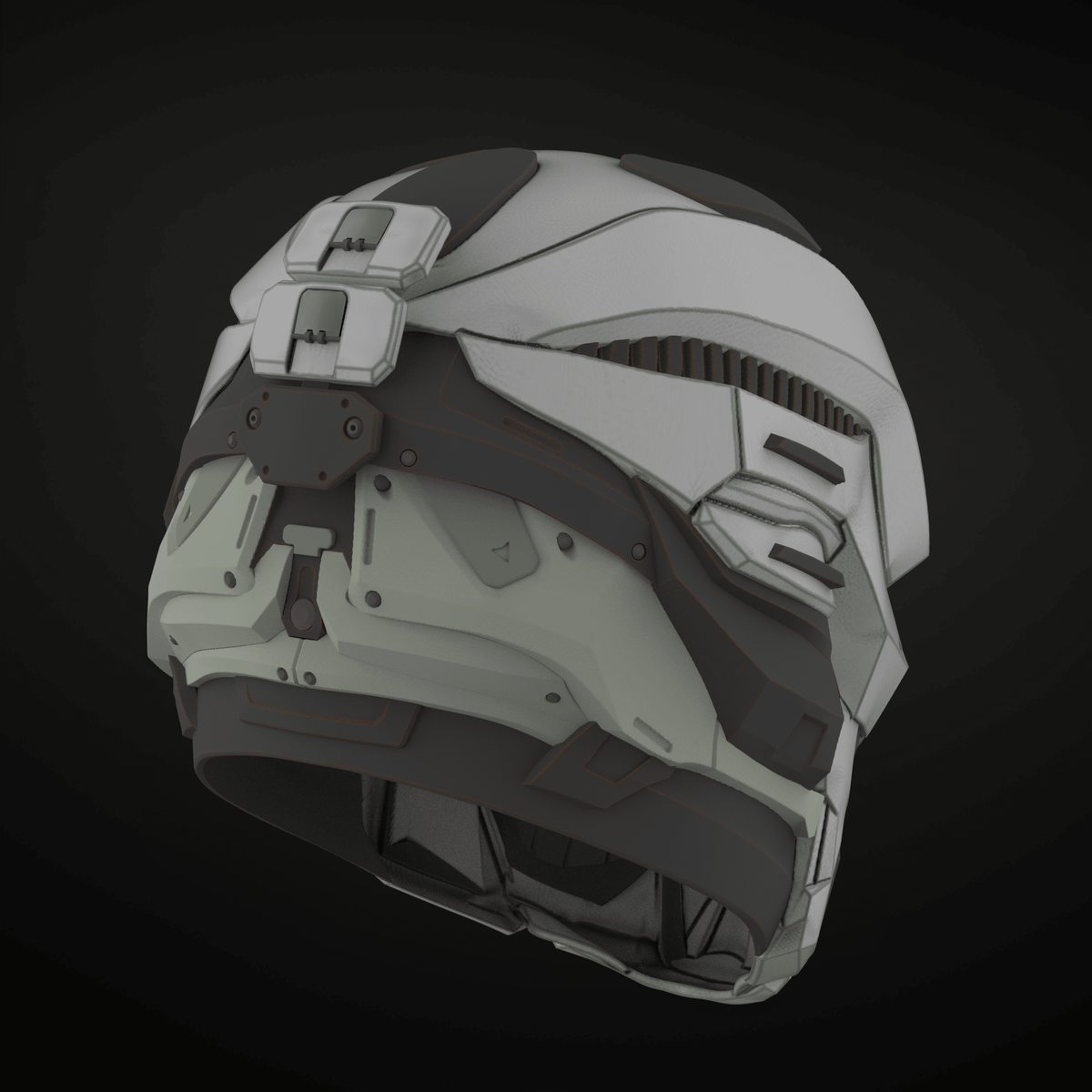 Mediocre StudiosDeadspace Remastered Mark 6 helmet (.stl)3D Model STL