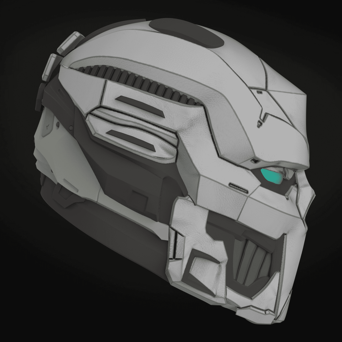 Mediocre StudiosDeadspace Remastered Mark 6 helmet (.stl)3D Model STL