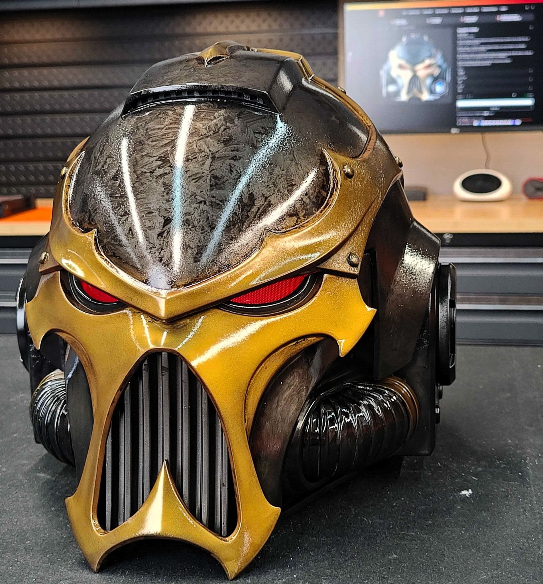 Custom Space Force Cosplay Helmets Still Available! Finished Masterpiece / Yes