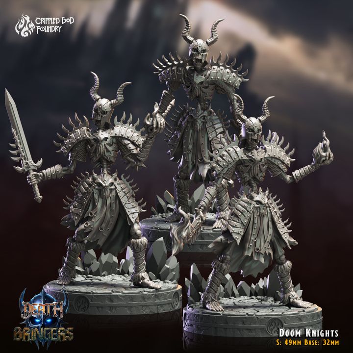 Mediocre StudiosDoom KnightsTabletop Gaming Miniature