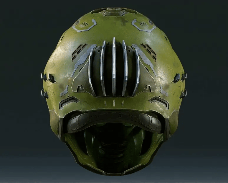 Mediocre StudiosDoom Slayer Helmet - DiYCosplay Helmet