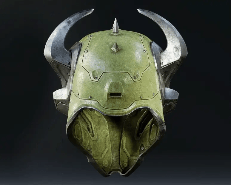 Mediocre StudiosDoom Slayer Sentinel Helmet - DiYCosplay Helmet