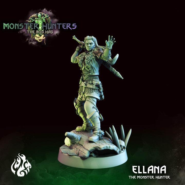 Mediocre StudiosEllan, the Monster HunterTabletop Gaming Miniature