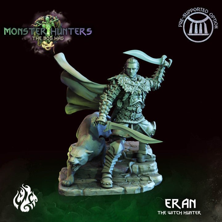 Mediocre StudiosEran, The Witch HunterTabletop Gaming Miniature
