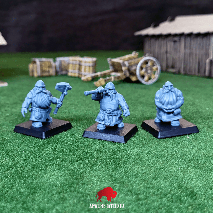 Mediocre StudiosForgeborn Clan: Cannon (dwarf unit)Tabletop Gaming Miniature