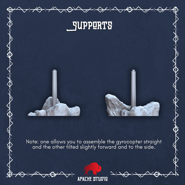 Mediocre StudiosForgeborn Clan: Gyrocopter (dwarf unit)Tabletop Gaming Miniature