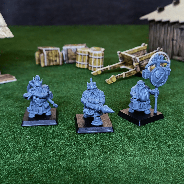 Mediocre StudiosForgeborn Clan: Rangers (dwarf unit)Tabletop Gaming Miniature