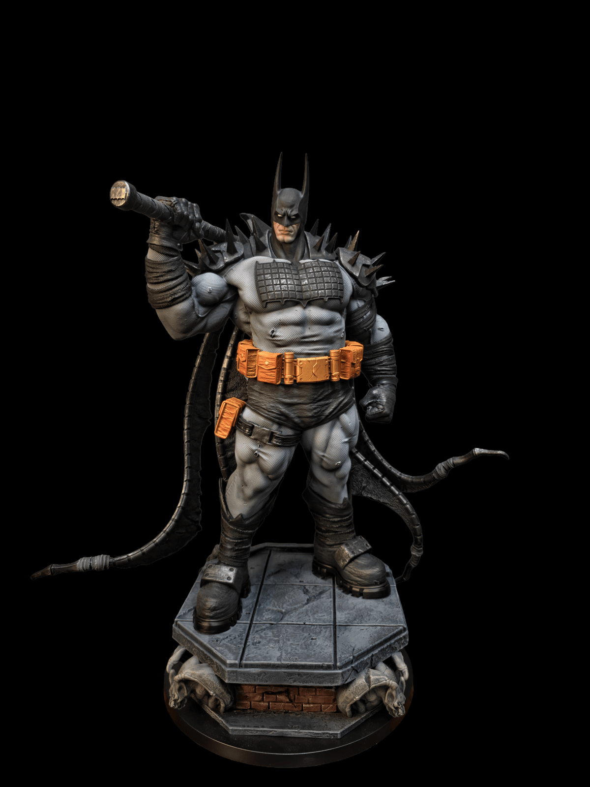 Mediocre StudiosFully Painted 1/6 Scale Absolute BatmanSculpture