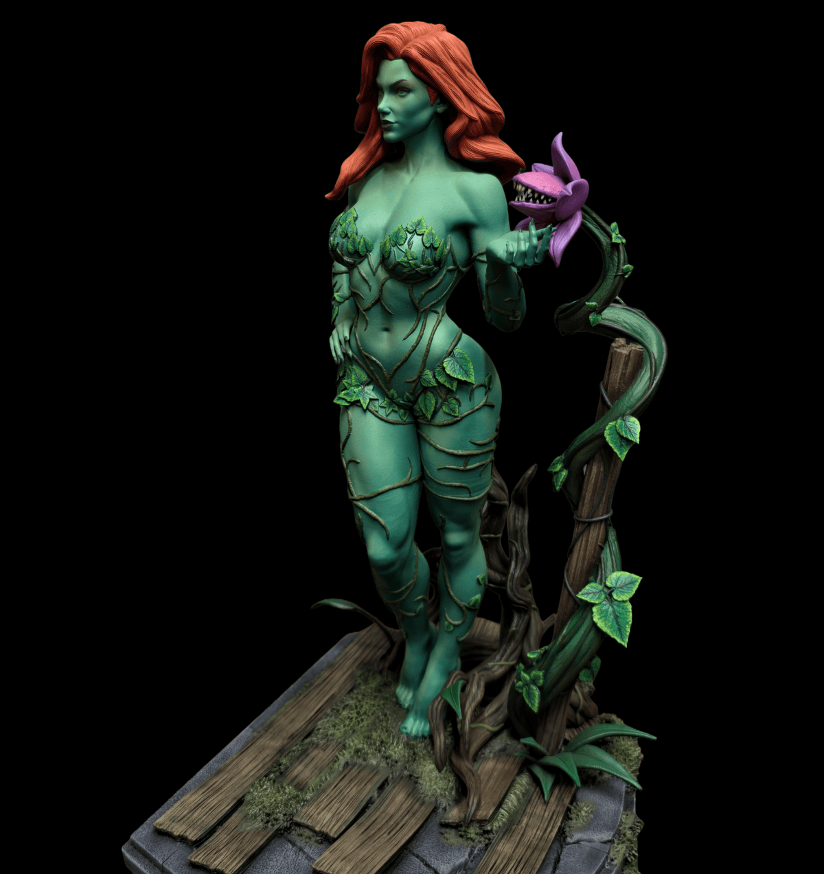 Mediocre StudiosFully Painted 1/6 Scale Poision IvySculpture