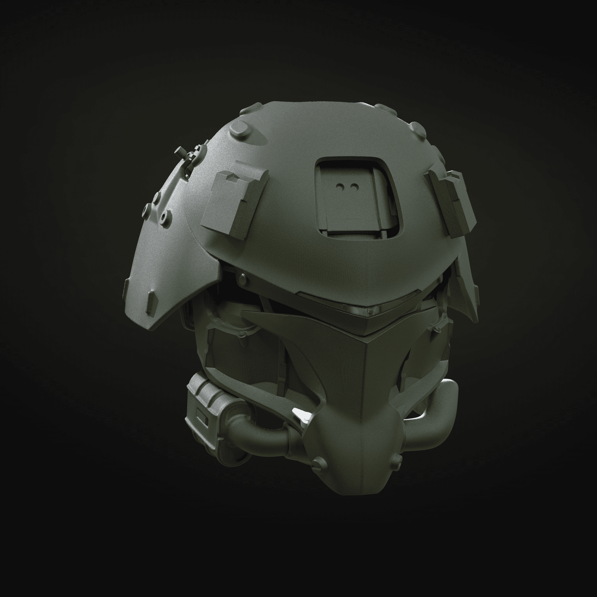 Mediocre StudiosFuture War Combat Helmet 4 in 1 (.stls)3D Model STL