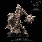 Mediocre StudiosGoblin Boss (Static)Tabletop Gaming Miniature