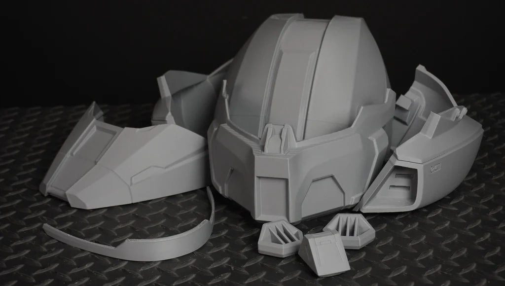 Mediocre StudiosHalo Infinite Mark 7 Helmet - DIYCosplay Helmet