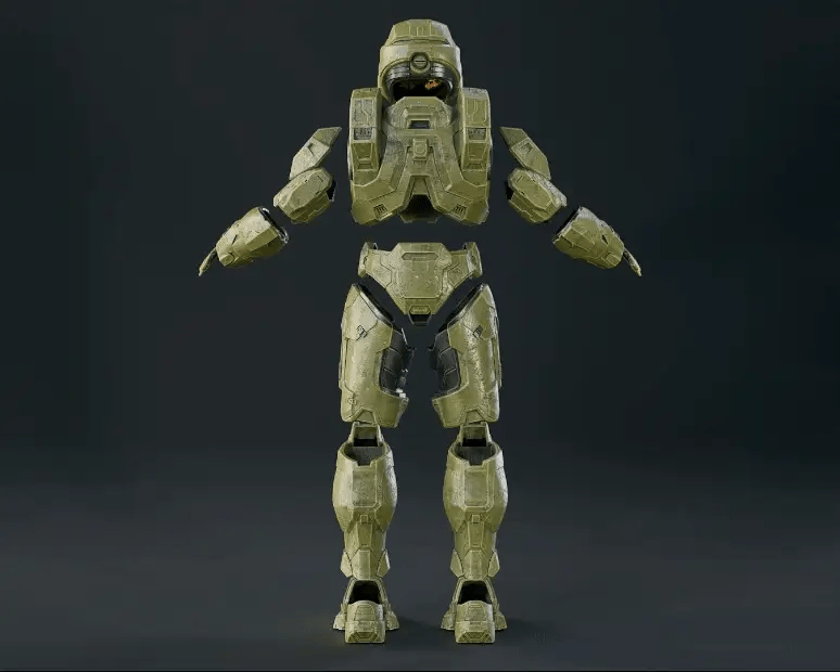 Mediocre StudiosHalo Infinite Master Chief Armor SetArmor Set