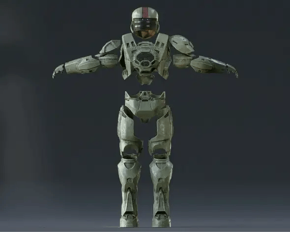 Mediocre StudiosHalo Mark 4 Spartan Armor SetArmor Set