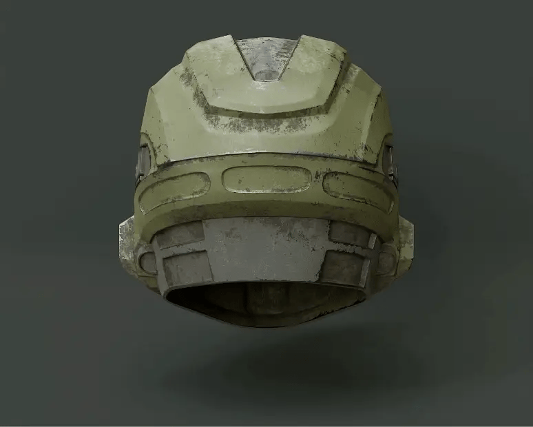 Mediocre StudiosHalo Mark 5 Helmet - DIYCosplay Helmet