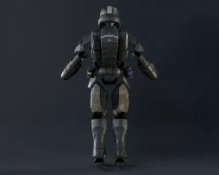 Mediocre StudiosHalo ODST Rookie ArmorArmor Set