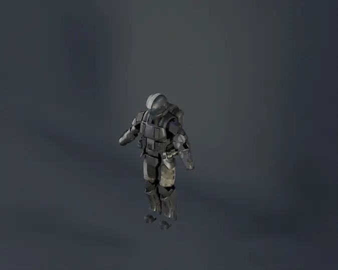 Mediocre StudiosHalo ODST Rookie ArmorArmor Set