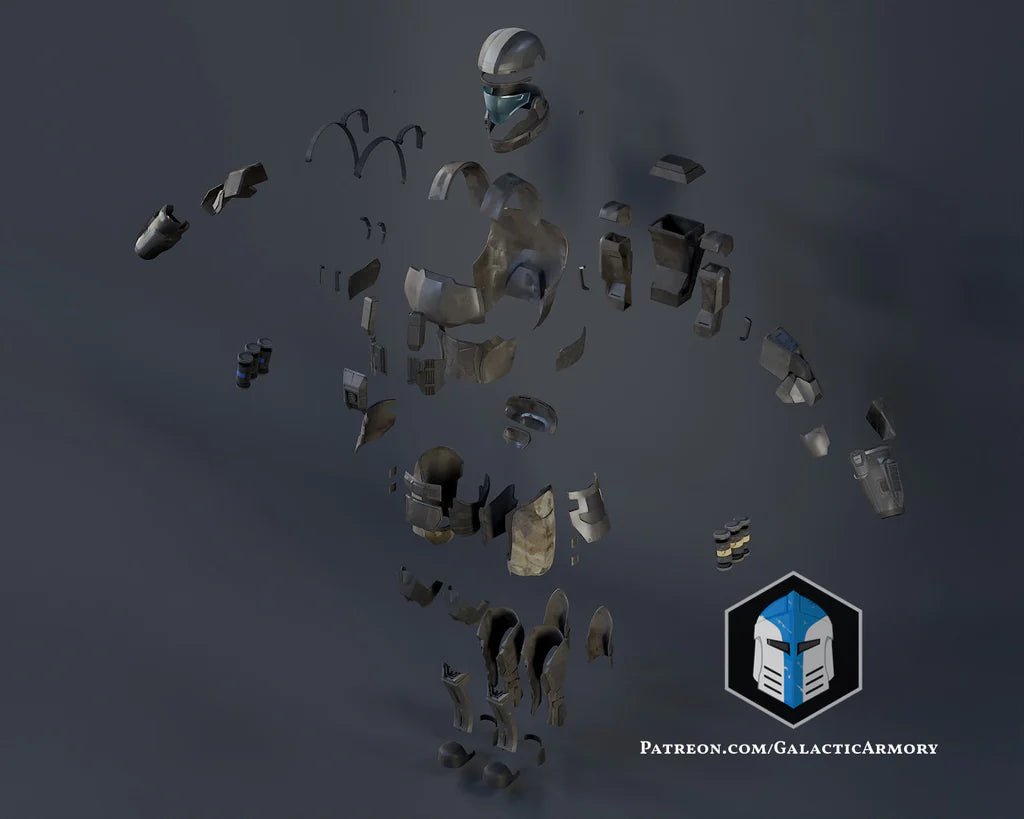 Mediocre StudiosHalo ODST Rookie ArmorArmor Set
