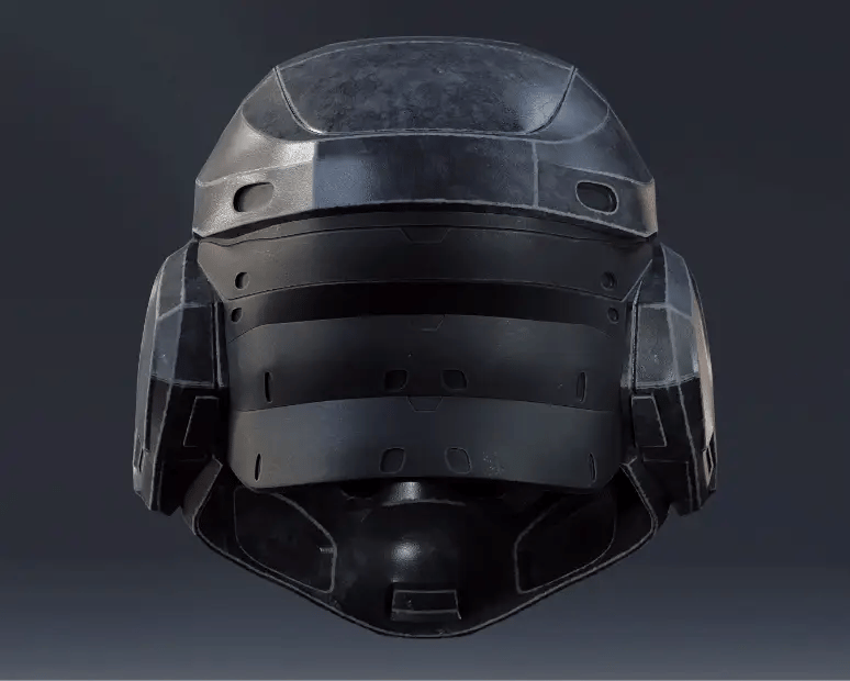 Mediocre StudiosHalo Reach Noble 6 Helmet - DIYCosplay Helmet