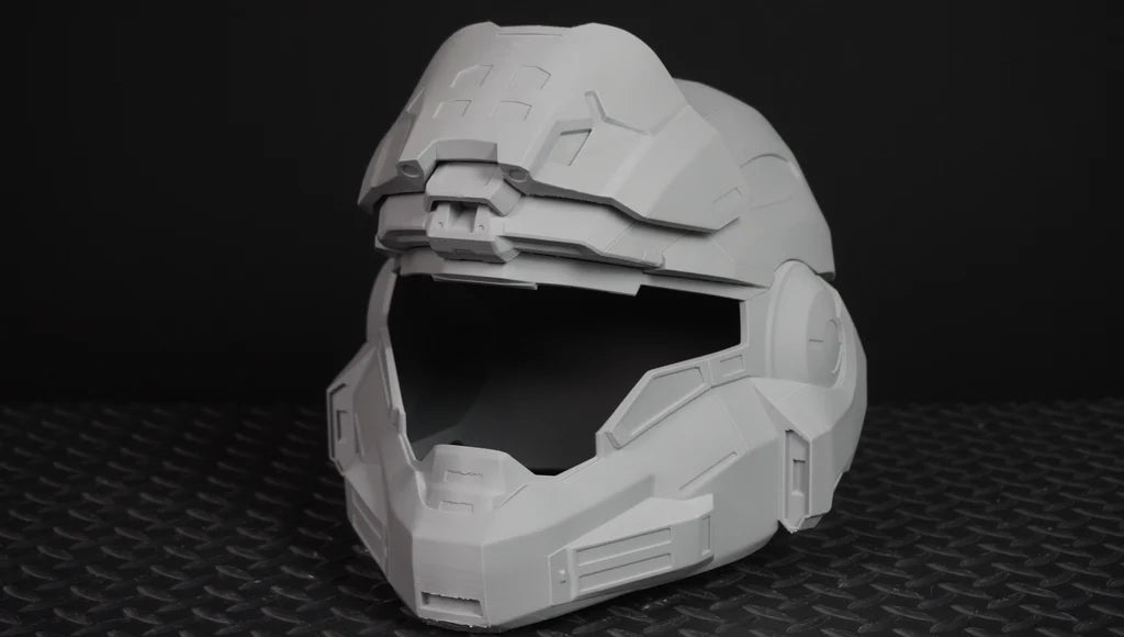 Mediocre StudiosHalo Reach Noble 6 Helmet - DIYCosplay Helmet