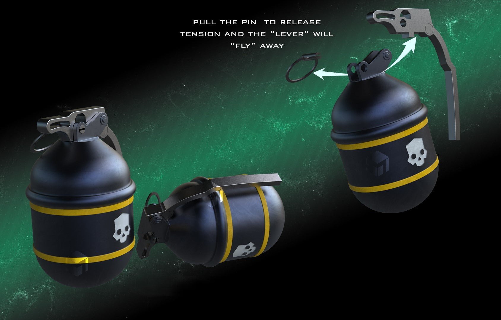 Mediocre StudiosHelldiver GrenadesProps