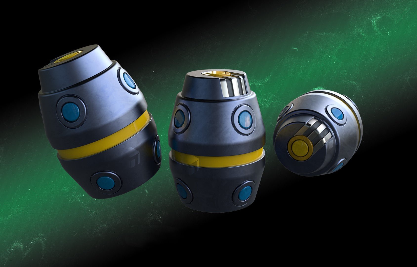 Mediocre StudiosHelldiver GrenadesProps