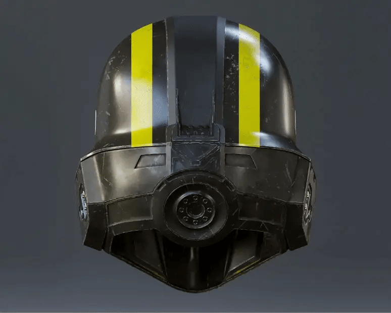 Mediocre StudiosHelldivers 2 Helmet - B - 01 Tactical - DIYCosplay Helmet