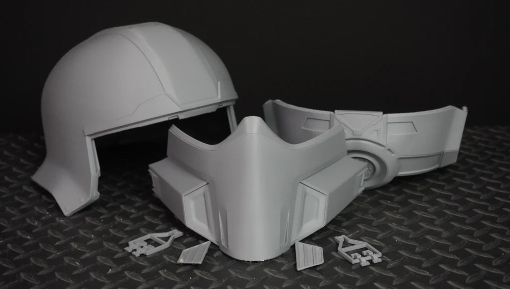 Mediocre StudiosHelldivers 2 Helmet - B - 01 Tactical - DIYCosplay Helmet