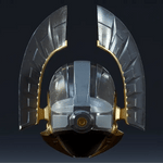Mediocre StudiosHelldivers 2 Helmet - Savior of the Free - DIYCosplay Helmet