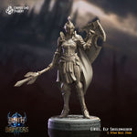 Mediocre StudiosLiriel, Elf ShieldMaidenTabletop Gaming Miniature