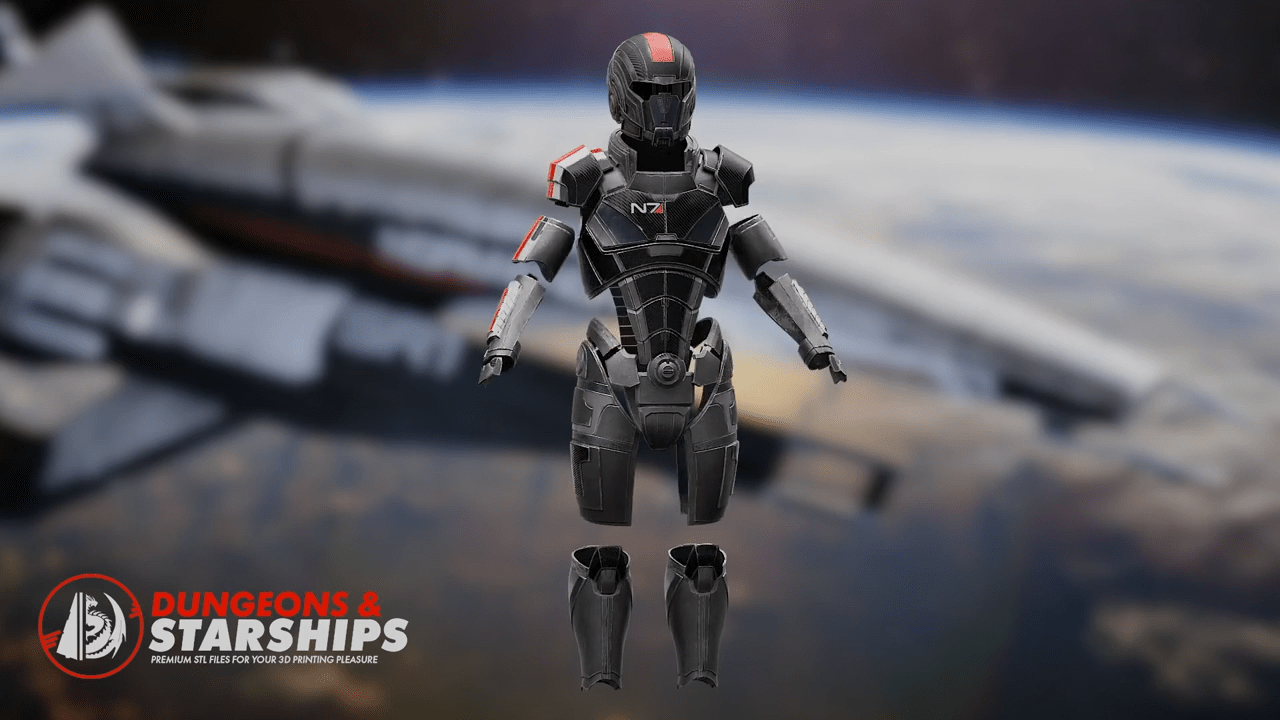 Mediocre StudiosMass Effect - N7 Armor SetCosplay