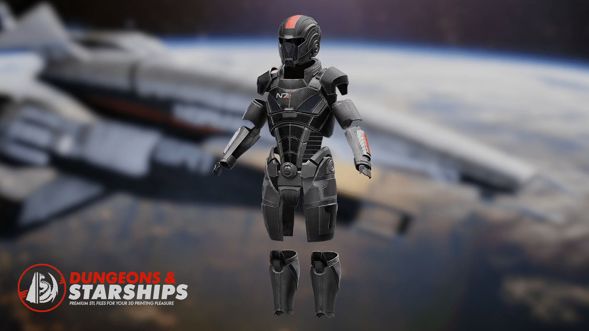 Mediocre StudiosMass Effect - N7 Armor SetCosplay