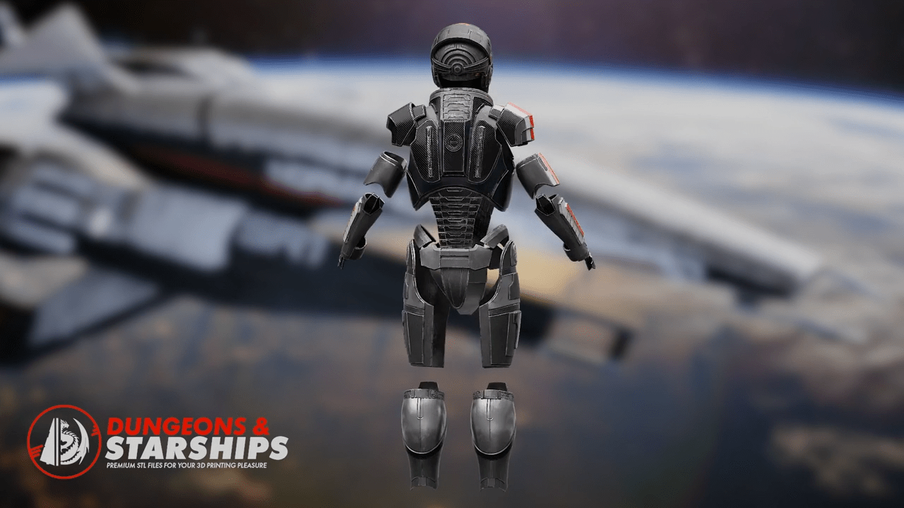 Mediocre StudiosMass Effect - N7 Armor SetCosplay