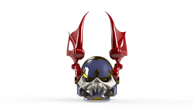 Mediocre StudiosMidnight Rulers - HelmetCosplay Helmet