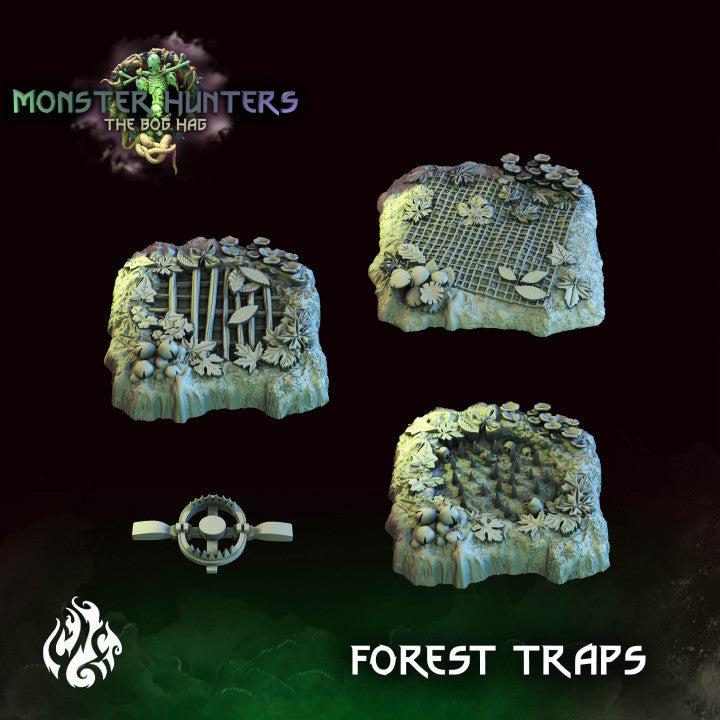 Mediocre StudiosMonster Hunter - Forest TrapsTabletop Gaming Miniature