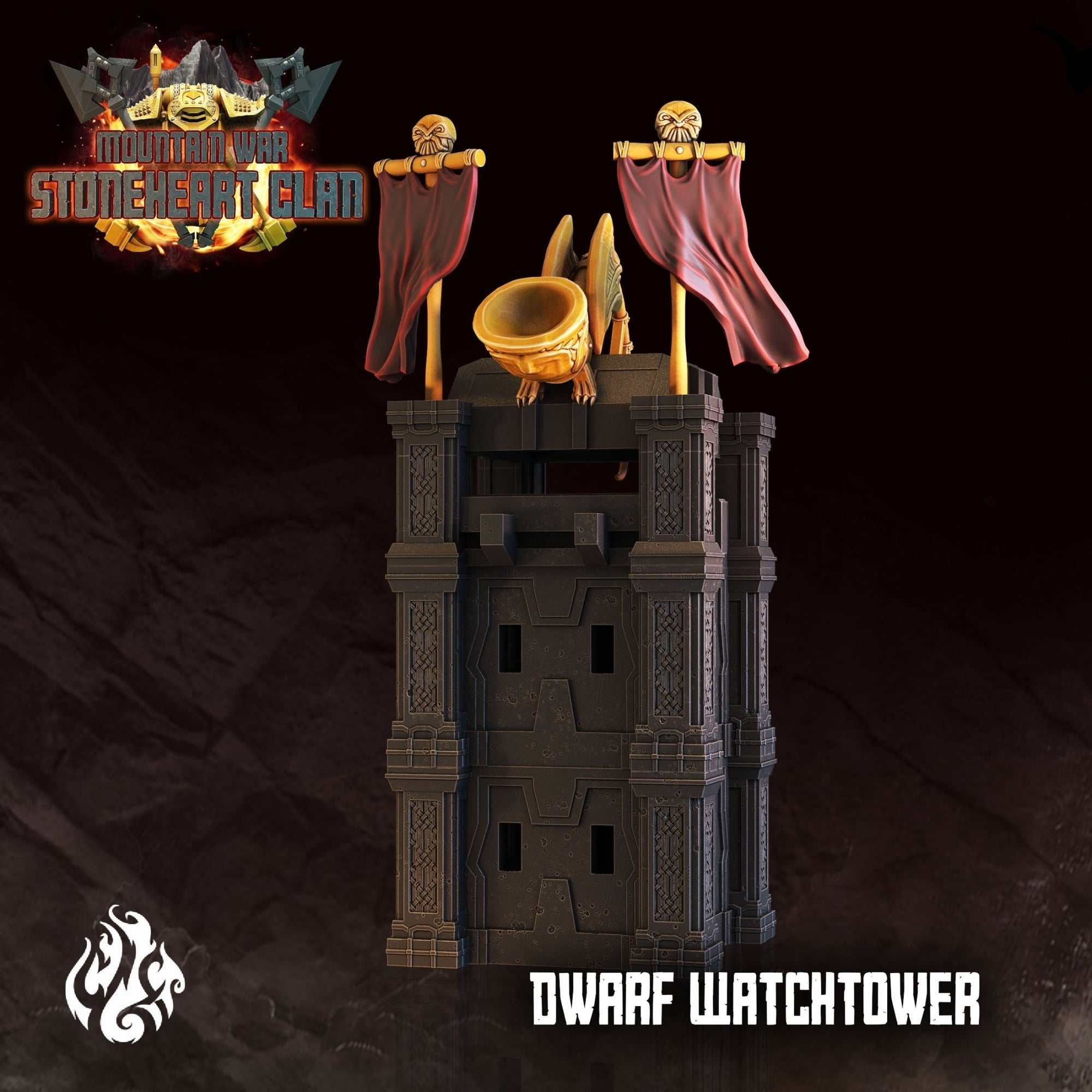 Mediocre StudiosMountain War: StoneHeart ClanTabletop Gaming Miniature