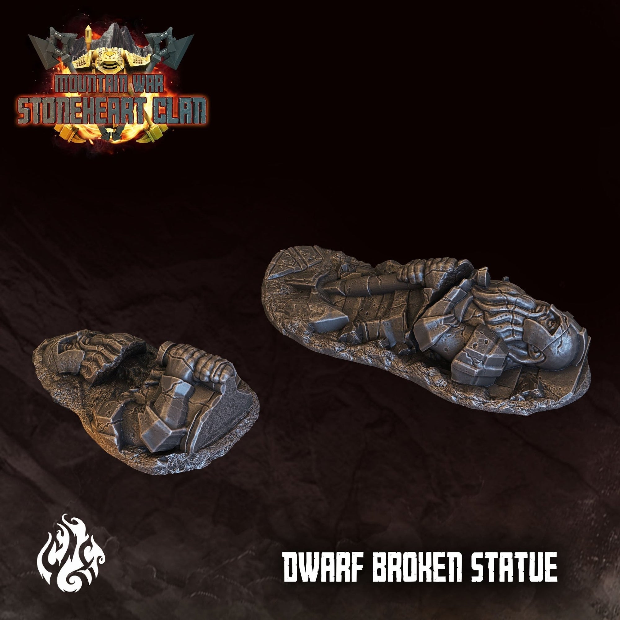 Mediocre StudiosMountain War: StoneHeart ClanTabletop Gaming Miniature