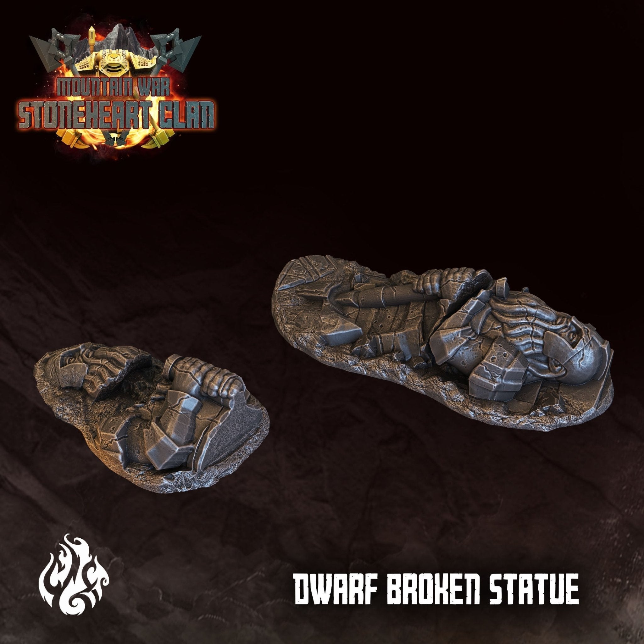 Mediocre StudiosMountain War: StoneHeart ClanTabletop Gaming Miniature