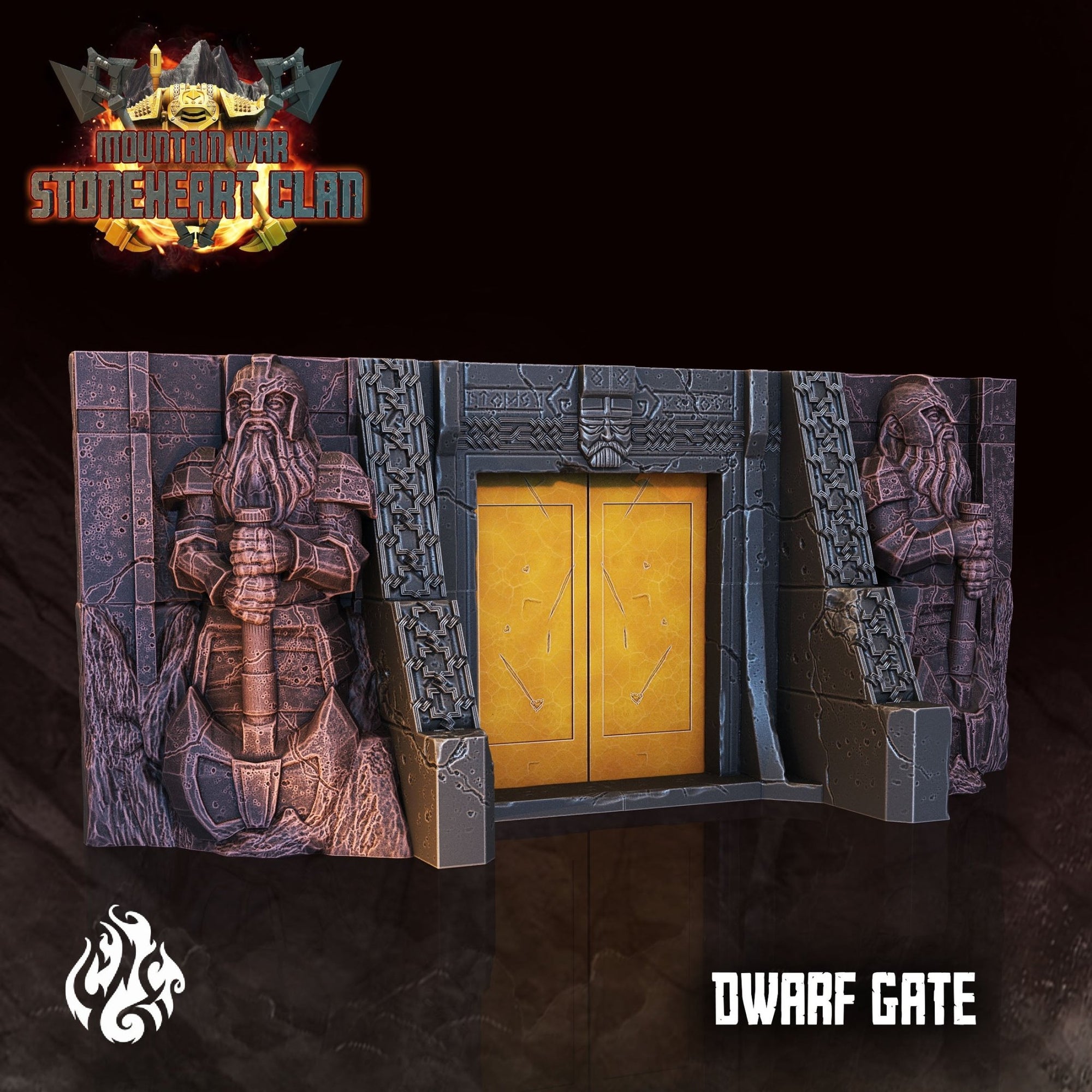 Mediocre StudiosMountain War: StoneHeart ClanTabletop Gaming Miniature