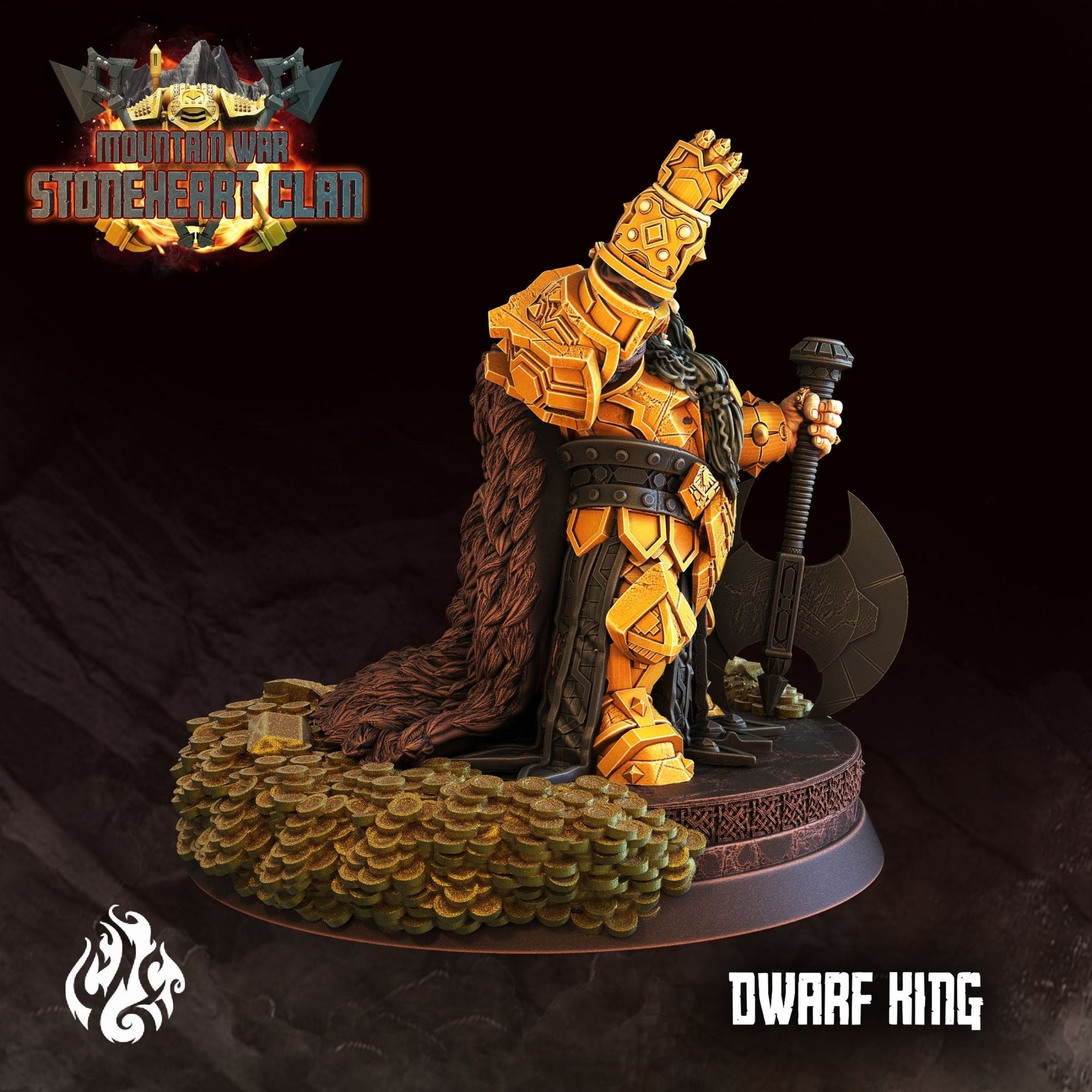 Mediocre StudiosMountain War: StoneHeart ClanTabletop Gaming Miniature