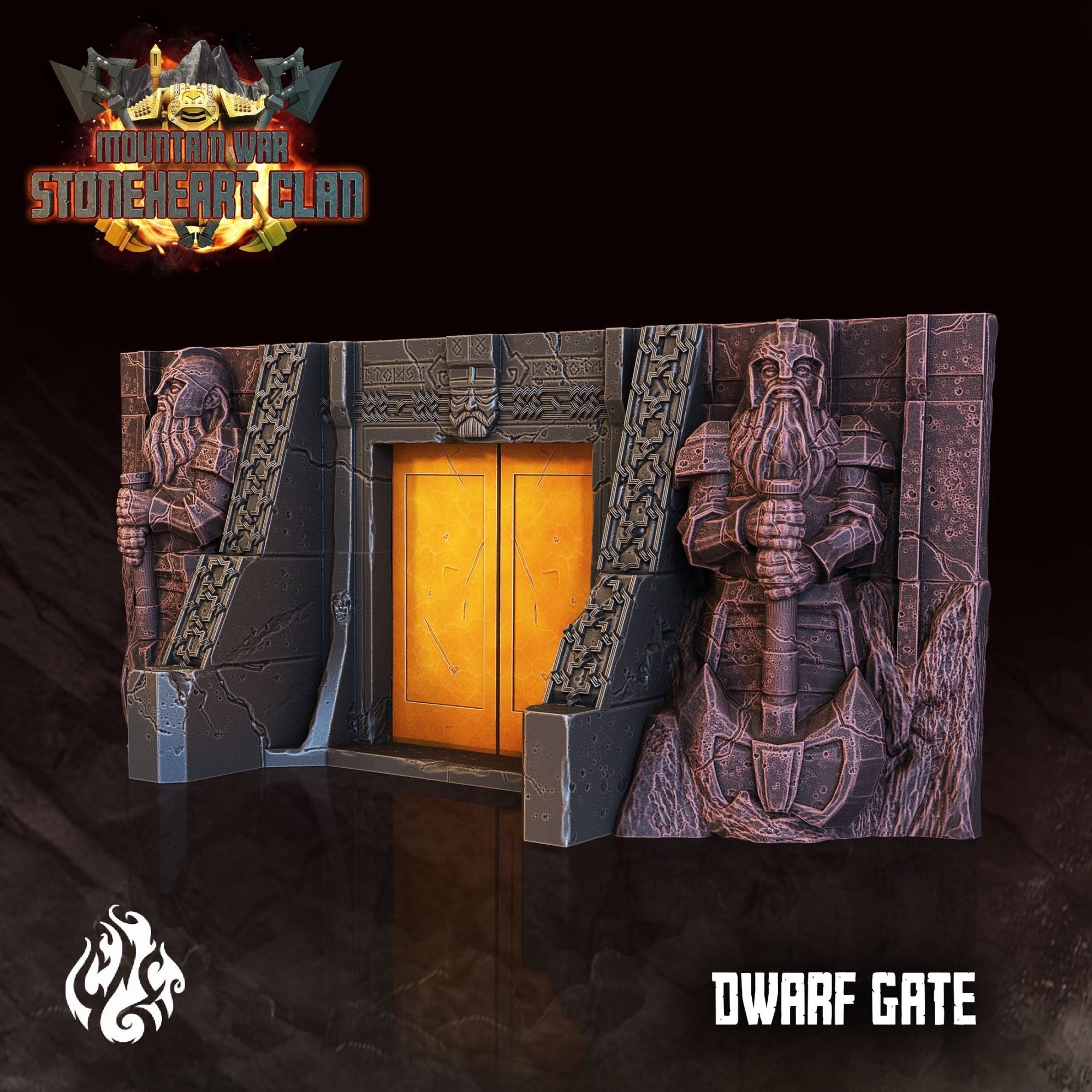 Mediocre StudiosMountain War: StoneHeart ClanTabletop Gaming Miniature
