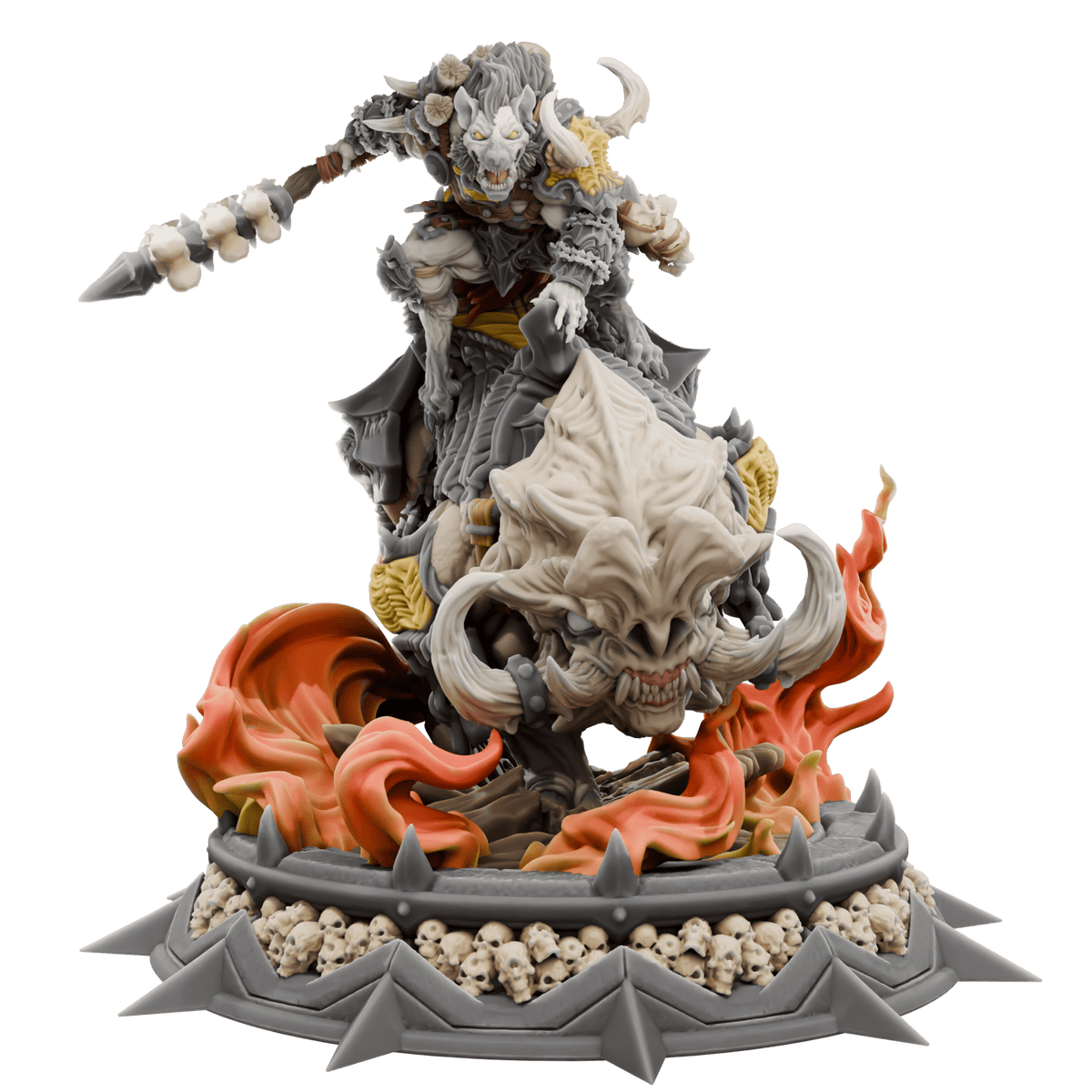 Mediocre StudiosMounted Gnoll WarriorTabletop Gaming