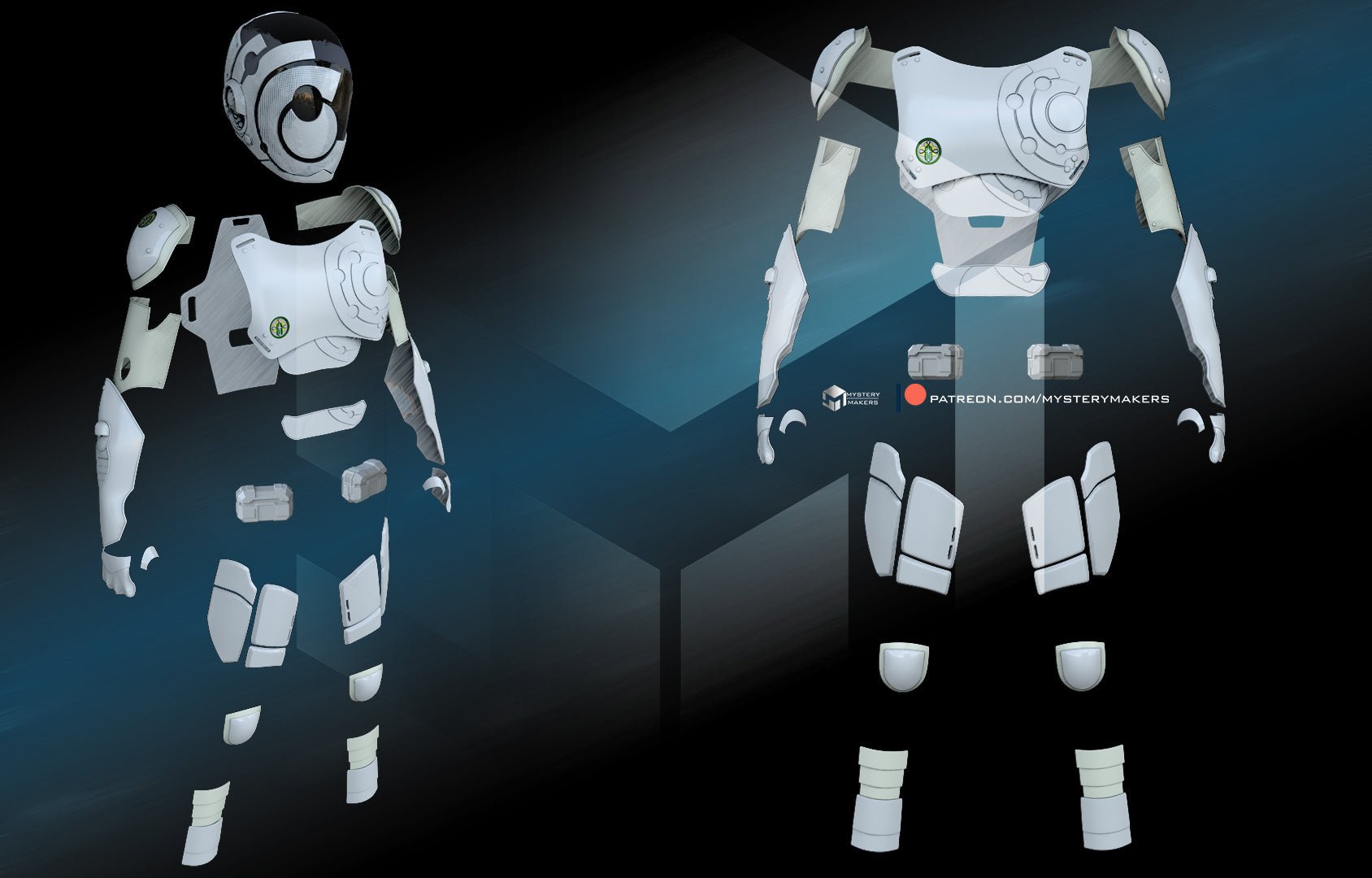 Mediocre StudiosMurderbot Armor setCosplay