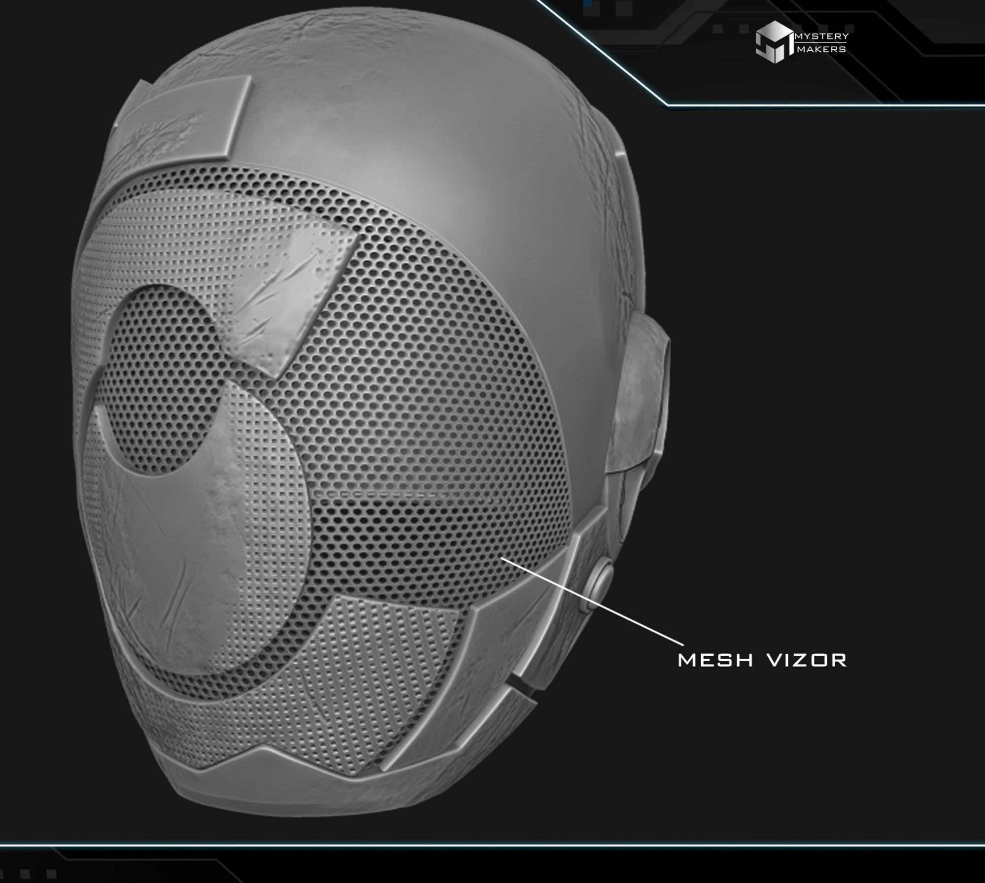Mediocre StudiosMurderbot HelmetCosplay Helmet